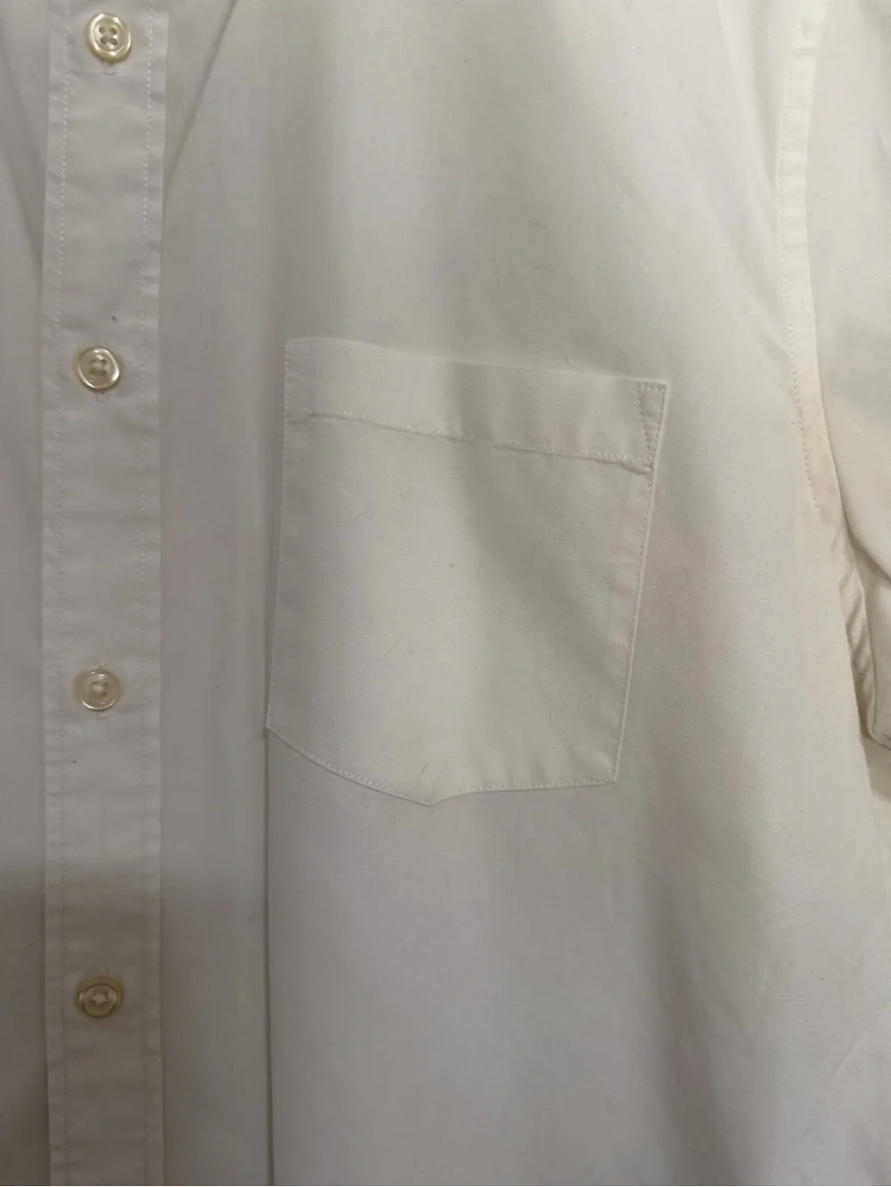 J. Crew White Men's Casual Button-Down Shirt